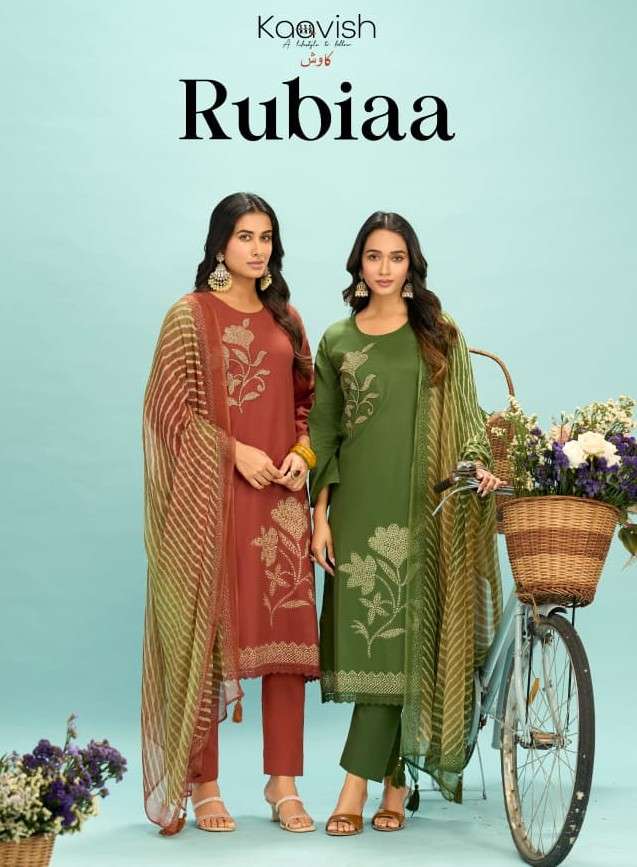 KAAVISH RUBIAA LWAN COTTON DIGITAL PRINT SALWAR KAMEEZ WOMEN...