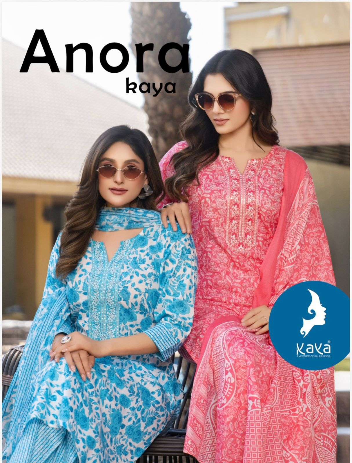 KAYA KURTI ANORA READYMADE 3 PIECE STREIGHT CUT CONCEPT WOME...