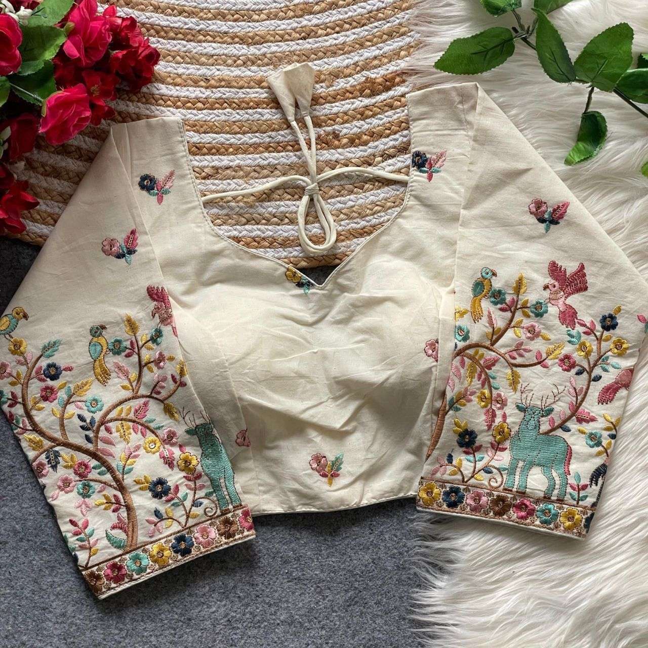 KHADI EMBROIDERY WORKS PURE KHADI COTTON SUPER FABRIC REGULR...