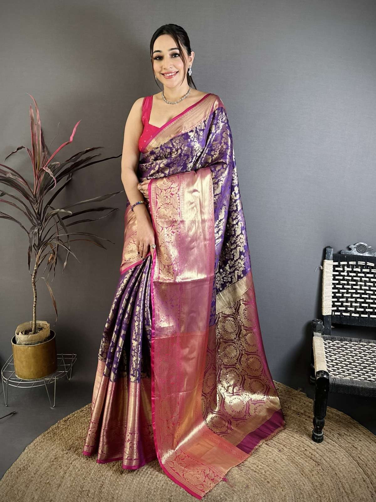  Khushi vol 5 Pure Handloom Kanjivaram katan silk fabric our...