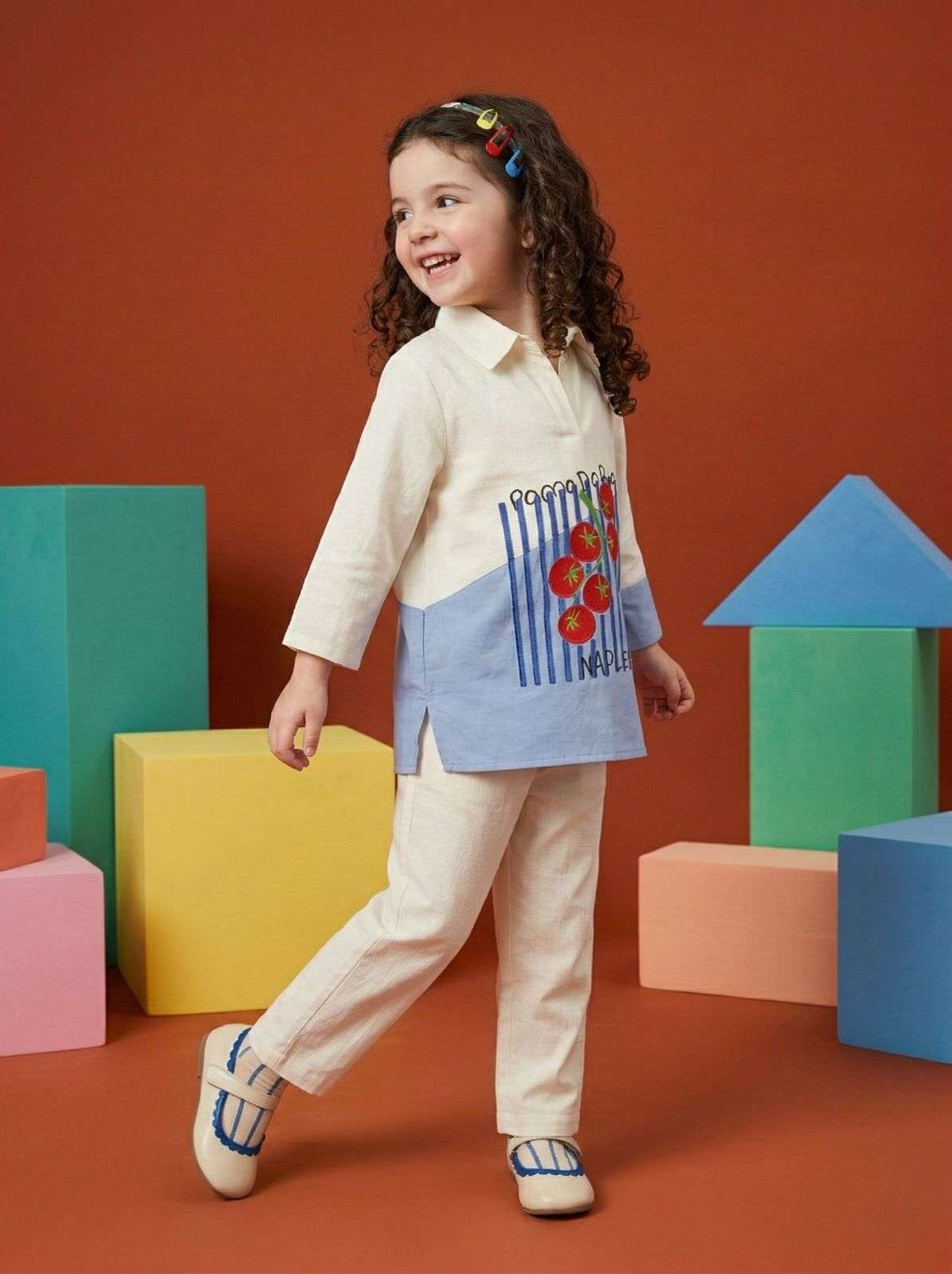 KIDS 13 BEAUTIFUL LITTLE GIRL COTTON TOP AND PANT DRESS SURA...