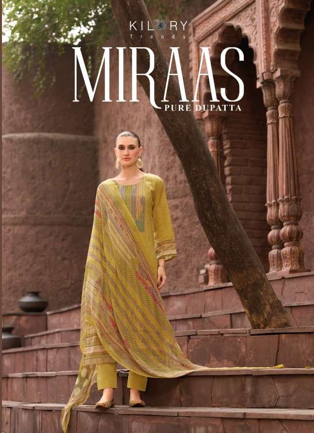 KILORY TRENDS MIRAAS WEAVING LWAN COTTON MULTI COLOR PRINT S...