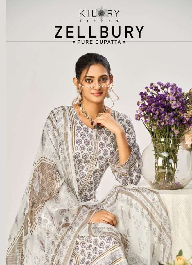 KILORY TRENDS ZELLBURY LWAN COTTON DIGITAL FOIL SALWAR SUIT ...