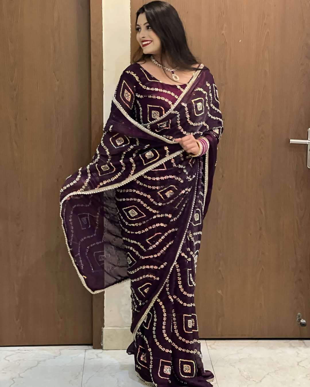 LAUNCHING NEW DESIGNER POOJA FANCY SATIN SILK FABRIC REGULAR...
