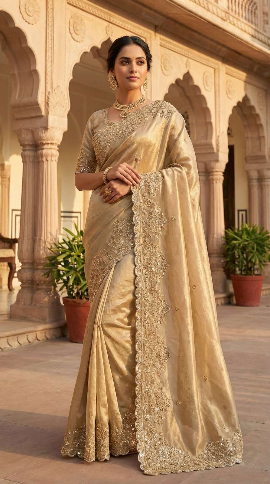 launching New Designer Sunny Pure  Space Silk With Beautifu...
