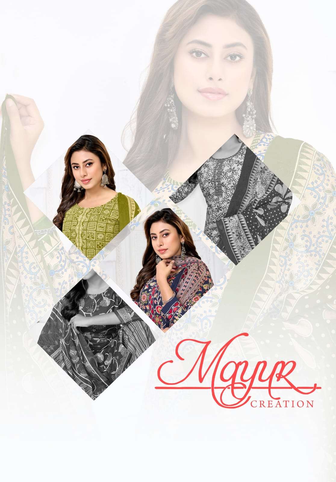 MAYUR TARDITIONAL VOL 10 SUMMER SIMPLE COTTON PRINT PATIYALA...
