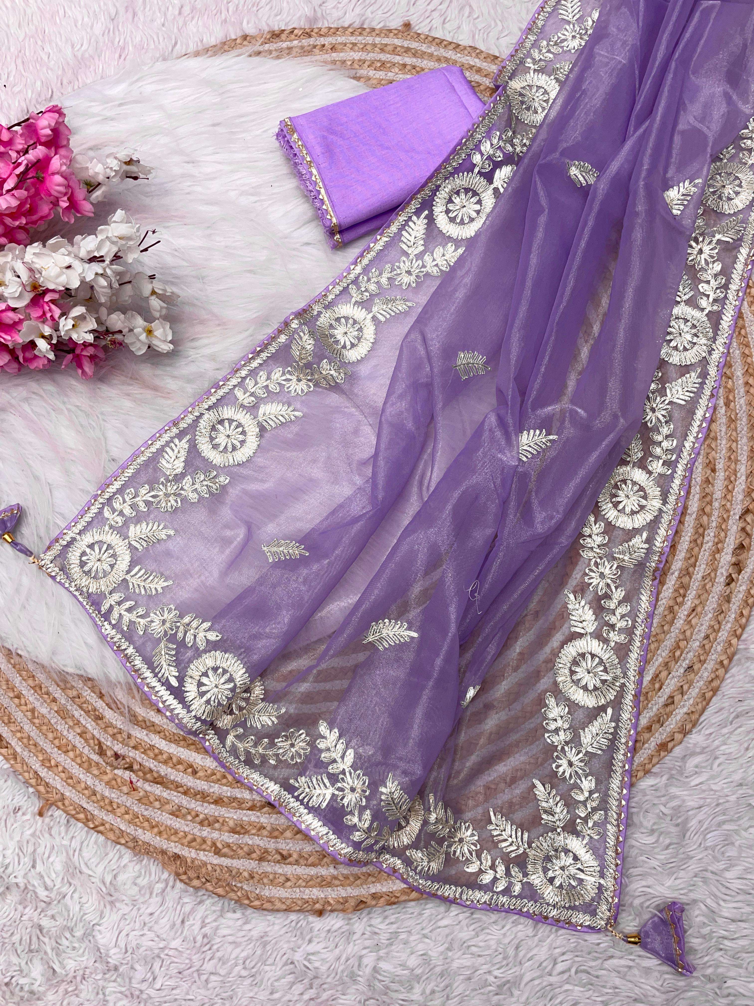 MP 545 Bollywood Trending Design beautiful and Soft Twil net...