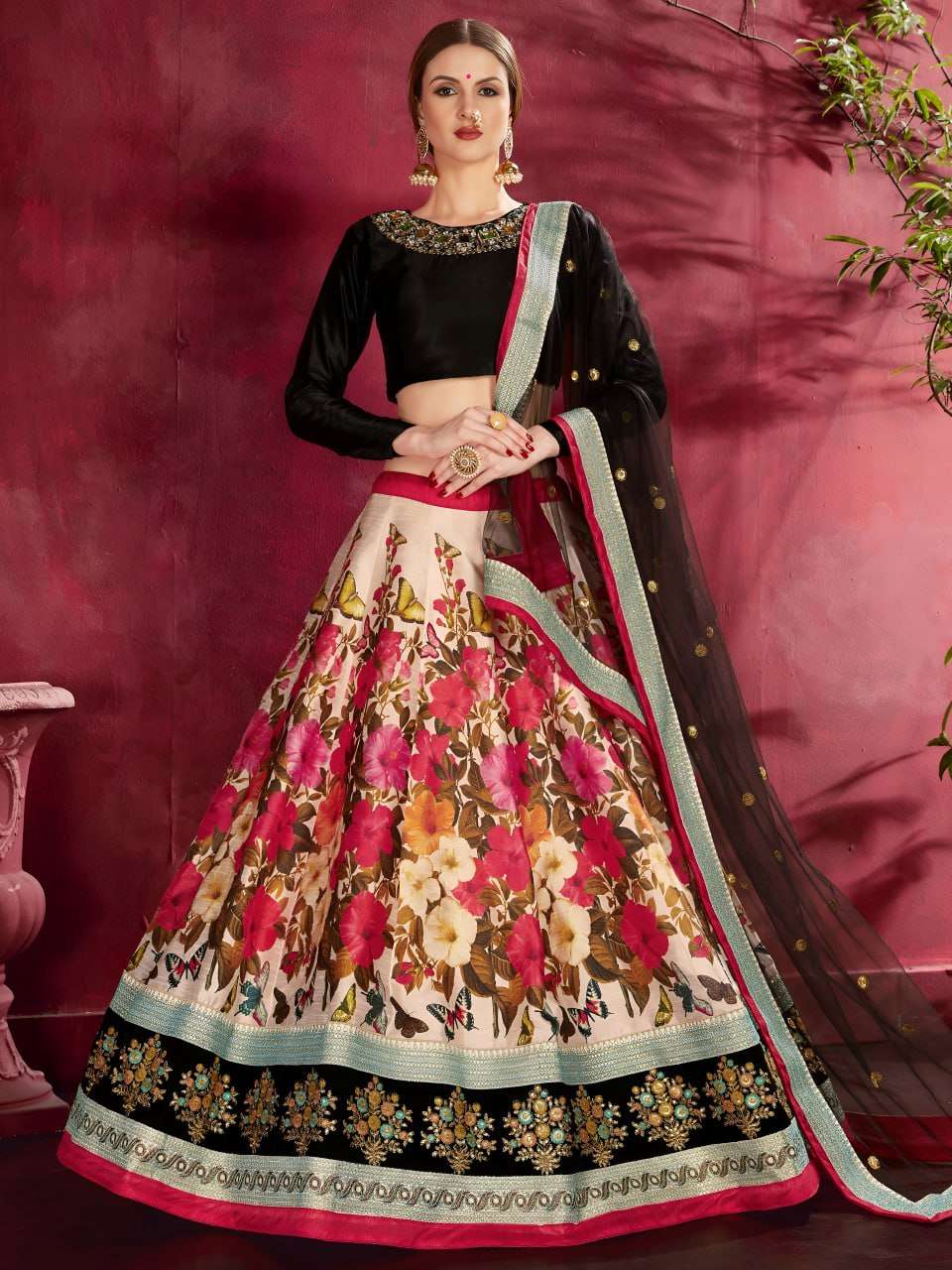 multi color beautiful and classic Floral design and pure art...