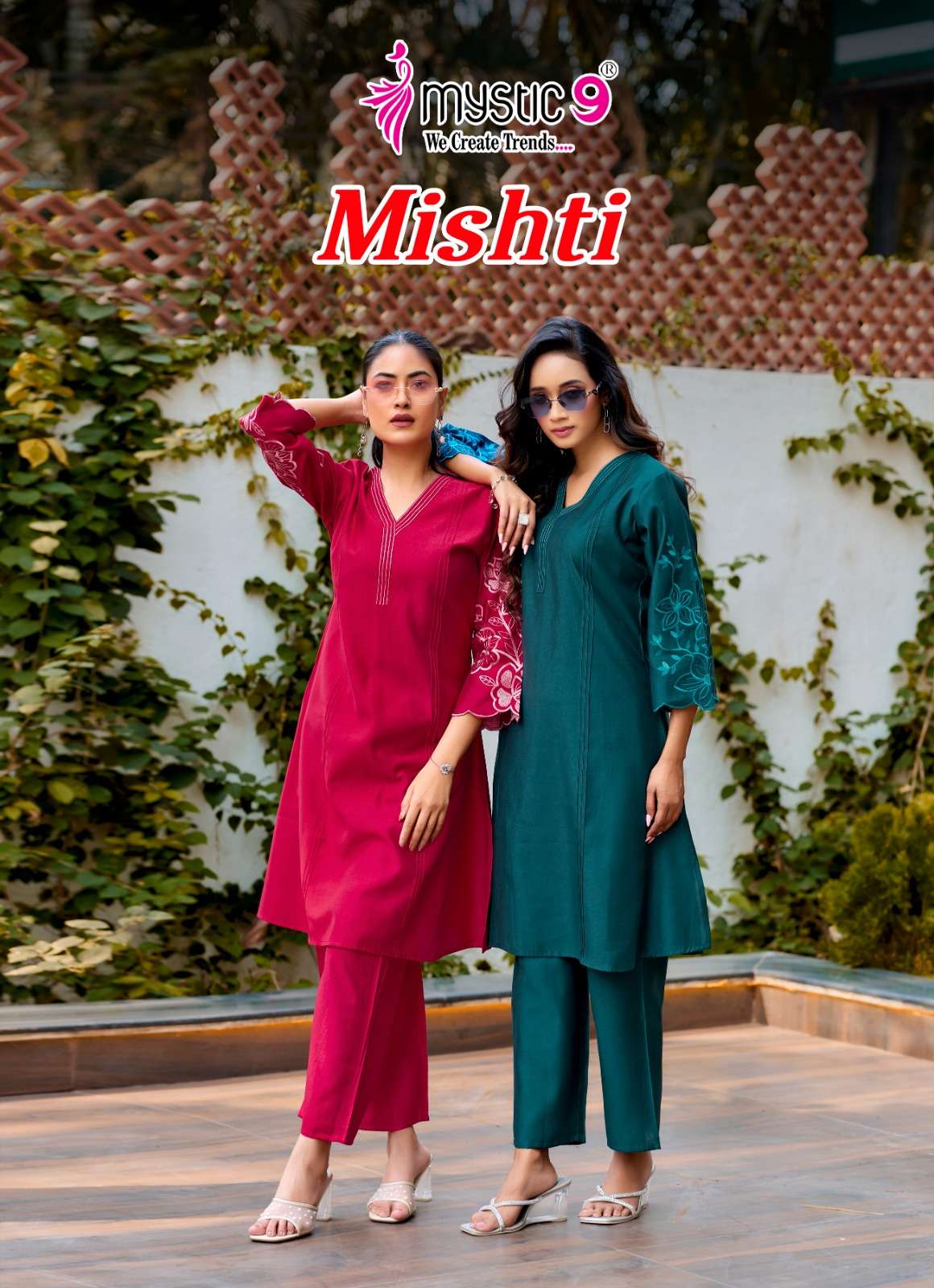 MYSTIC 9 MISHTI VOL 1 PREMIUM GADHVAL CO RD SET POCKET PANT ...