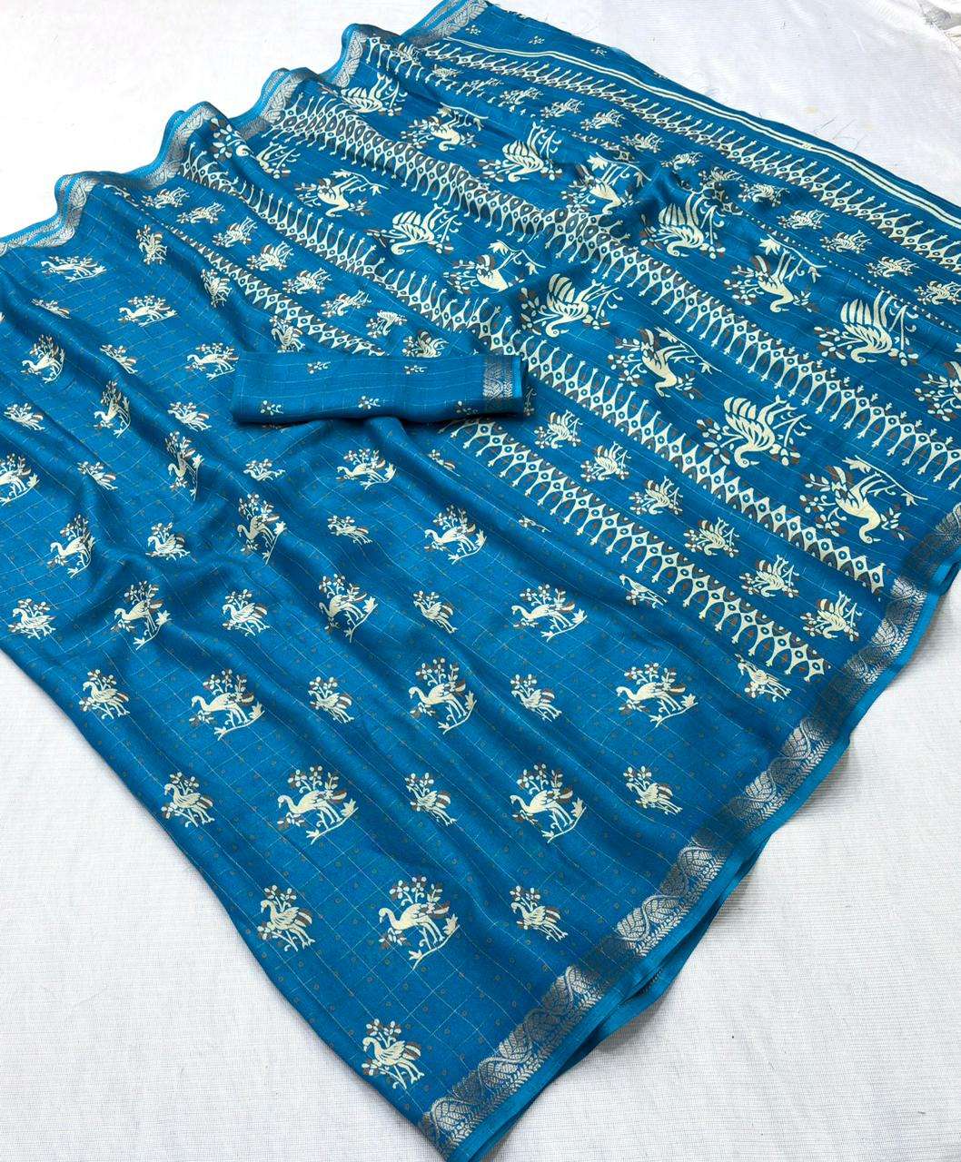 new arrival dhara silk Beautiful soft pure Silk Georgette fa...