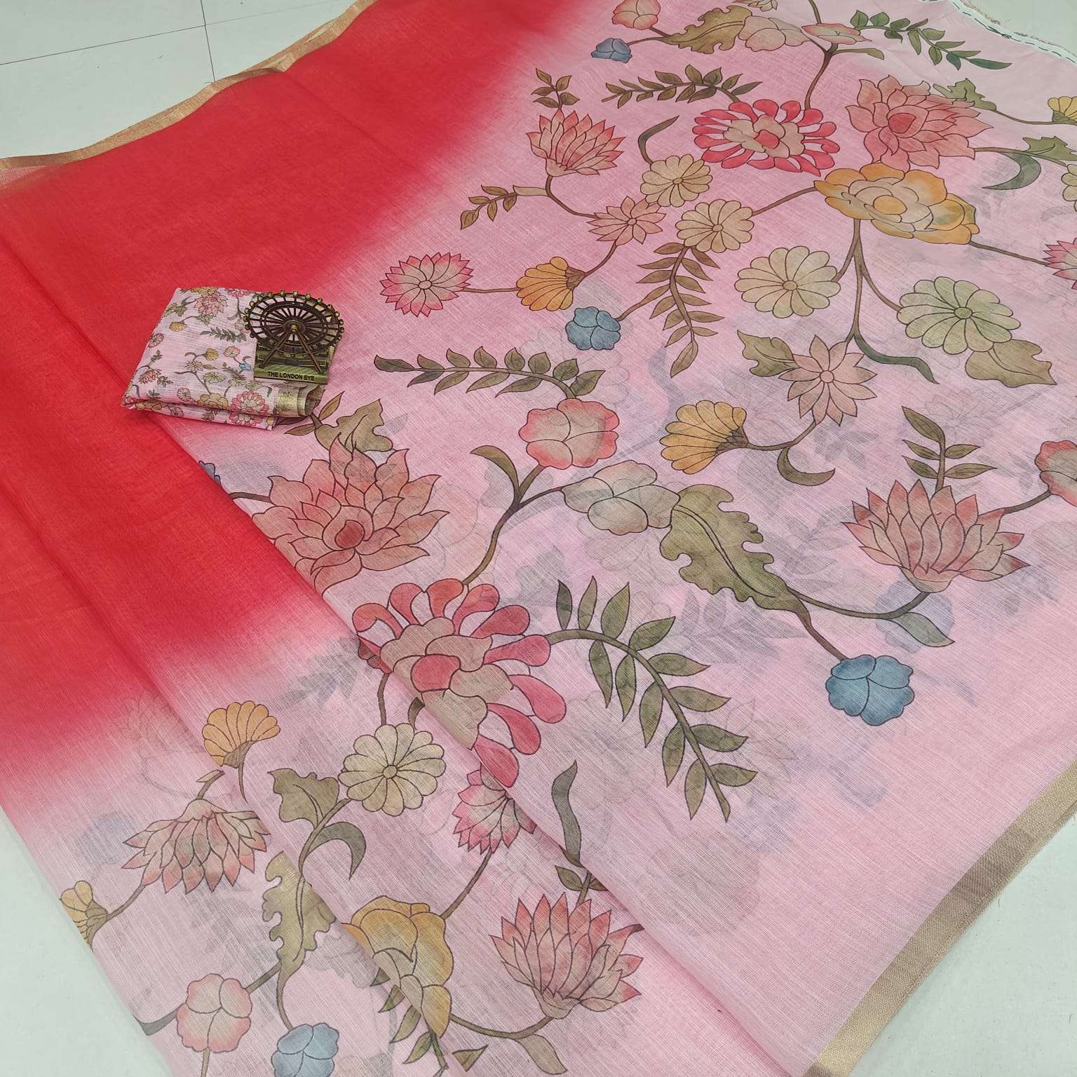 NEW COLOURS ADDED PURE AND SOFT LINEN COTTON REGULAR WEAR SA...