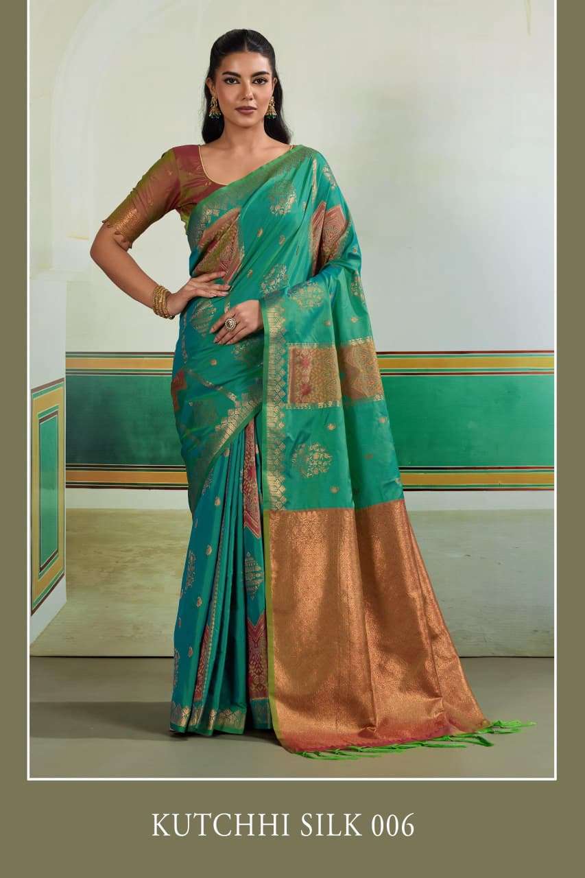 NEW FASHION TRANDING KUTCHHI SILK FANCY PURE SILK POCHAMPALL...