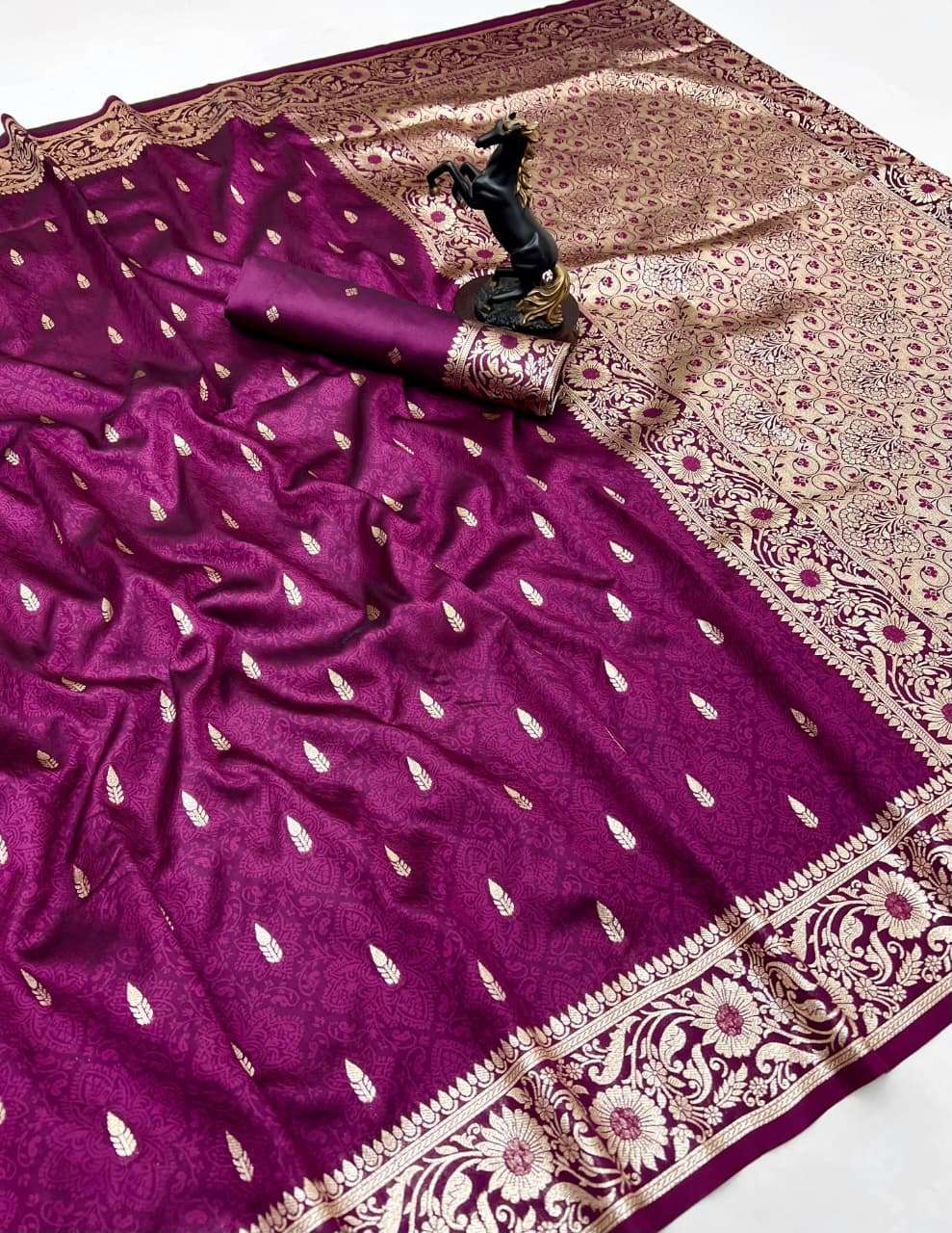 Nisha Vol 3 Fresh and new Arrival Soft And pure banarasi sil...
