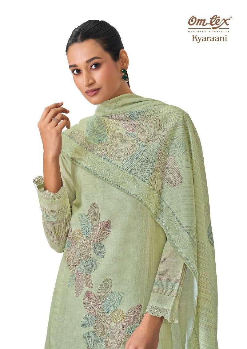OM TEX KYARAANI PERISSA COTTON DIGITAL PRINT SALWAR SUIT AT ...
