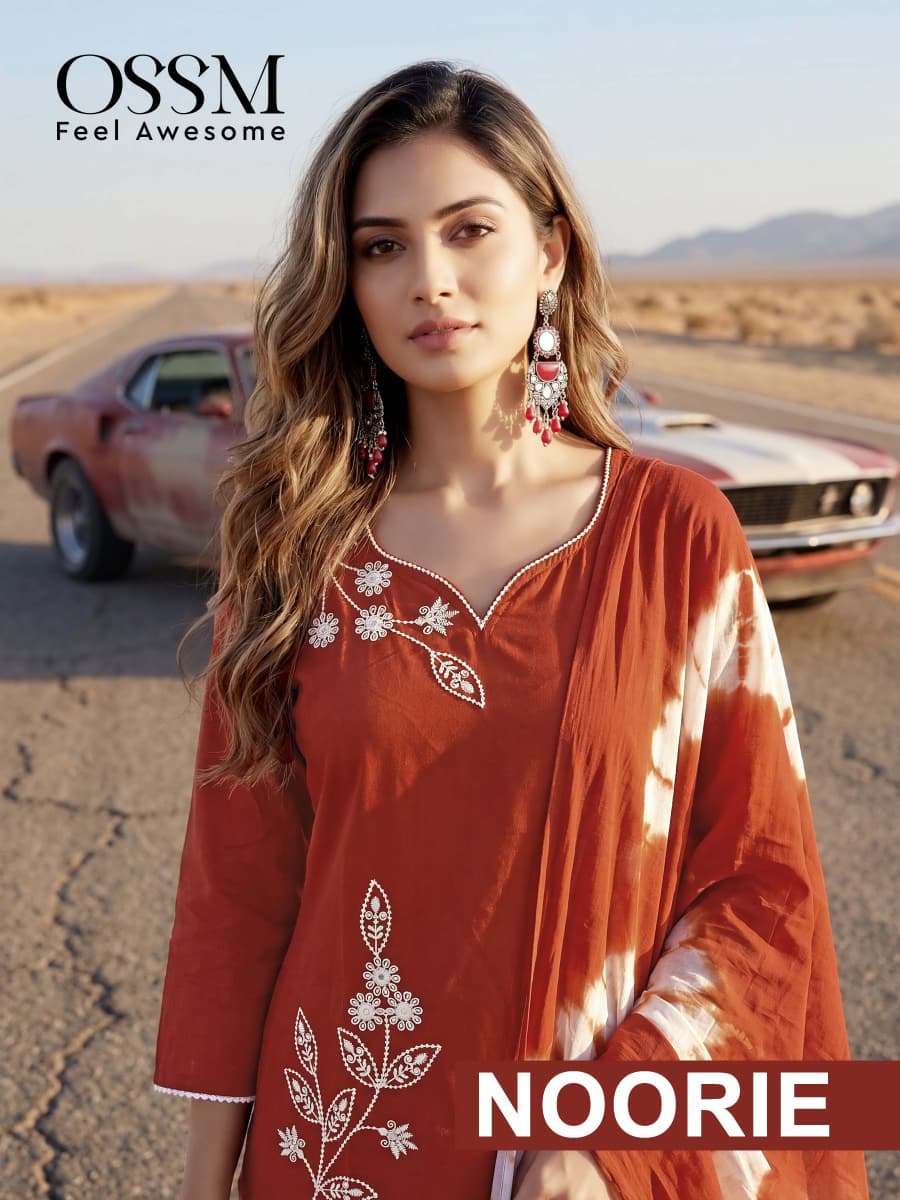 OSSM NOORIE SUMMER COLLECTION TRADITIONAL COTTON SALWAR SUIT...