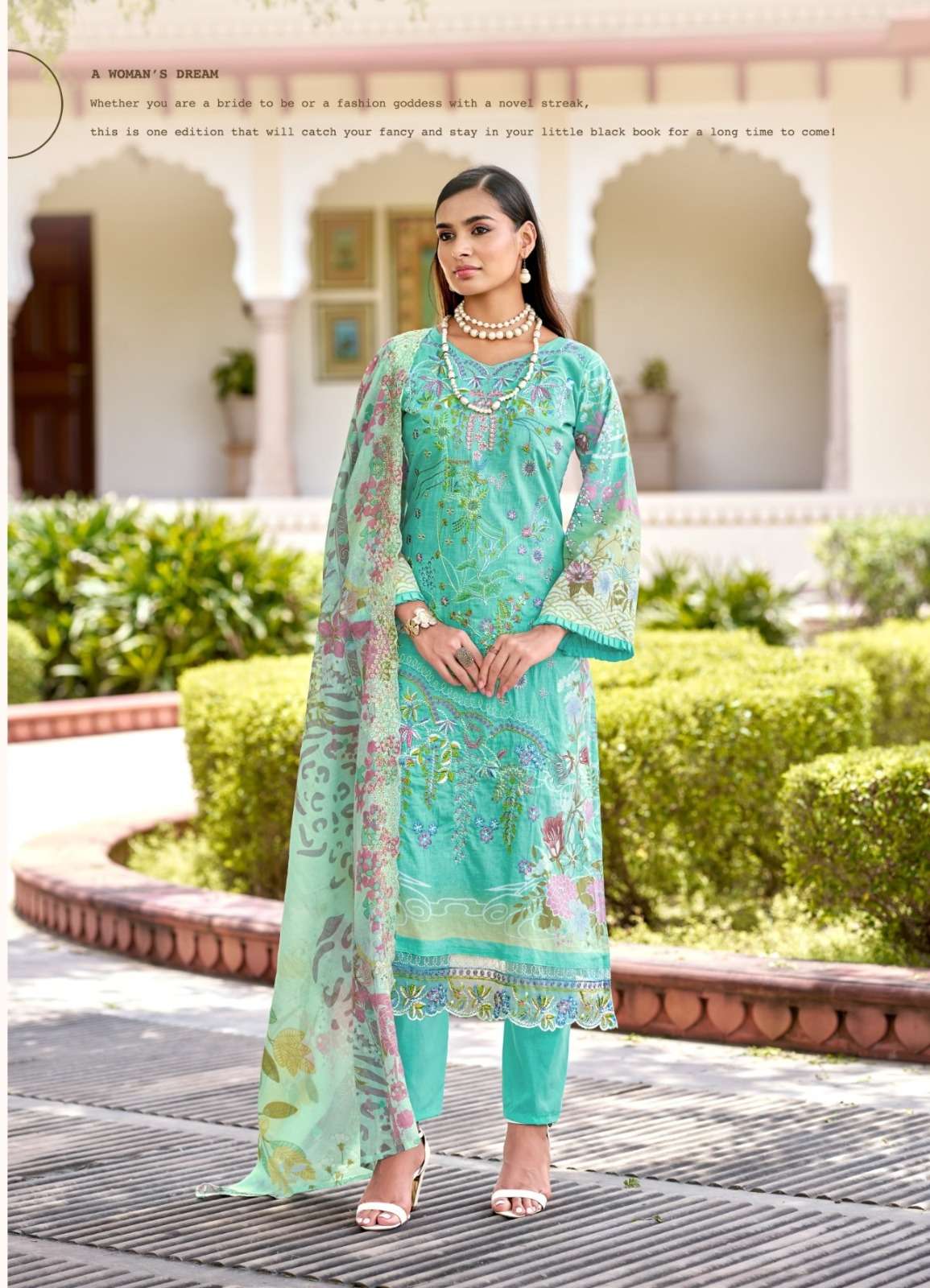 PAKIZA PRINT FARAH VOL 22 LAWN COTTON PAKISTANI STYLE SALWAR...