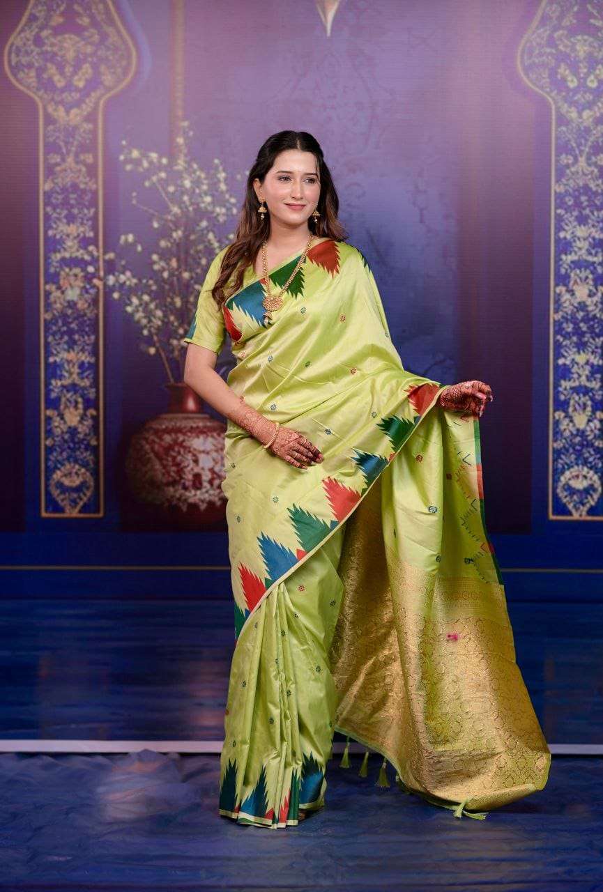 Premium Collection ragini vol 3 Original katan silk fabric  ...