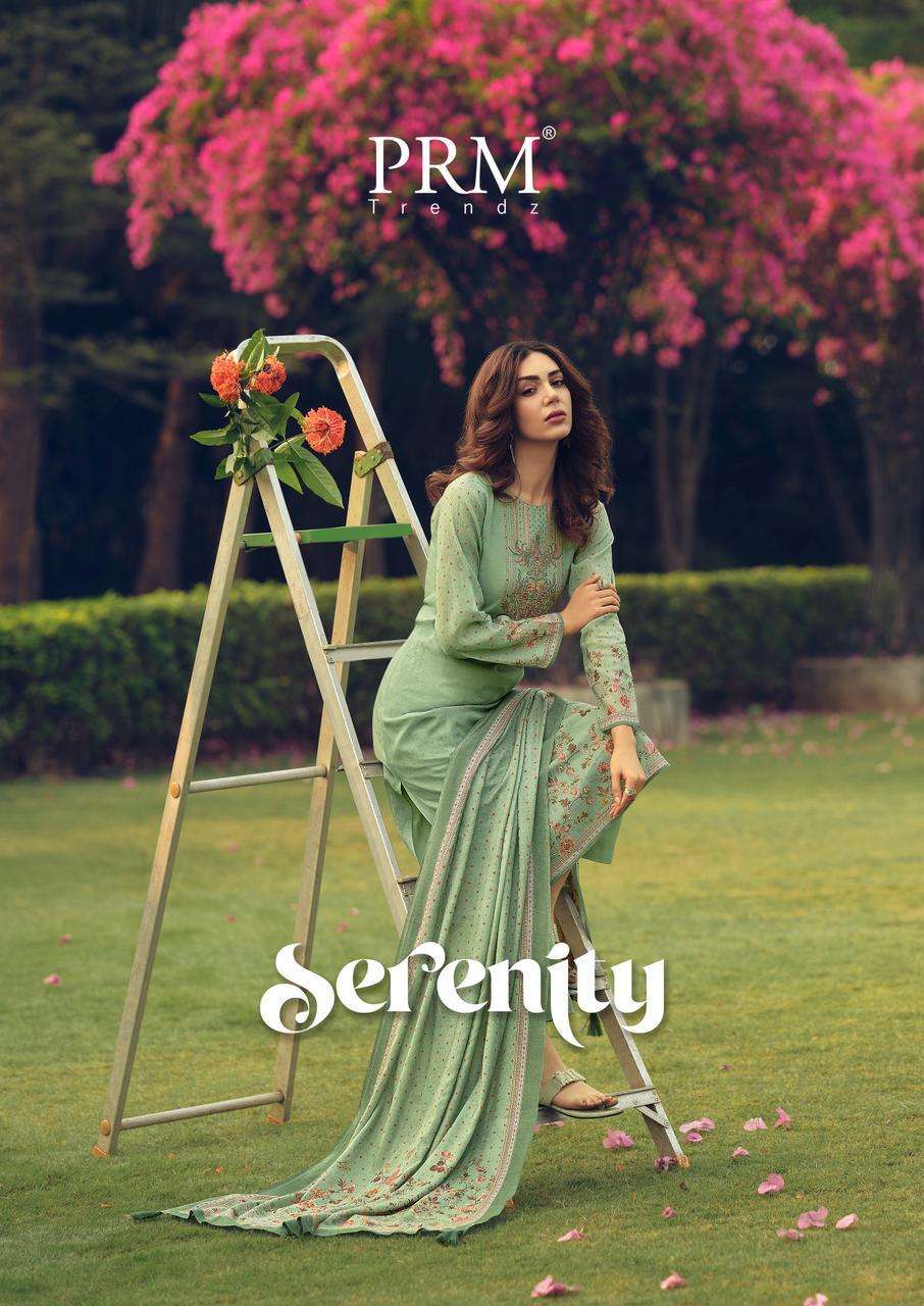 PRM TRENDZ SERENITY MAL CHANDERI DIGITAL PRINT SALWAR KAMEEZ...