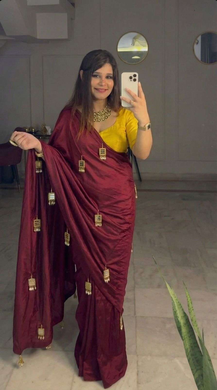   Pure and soft Rangoli Silk Soft Shiny Fabric Beautiful Hea...