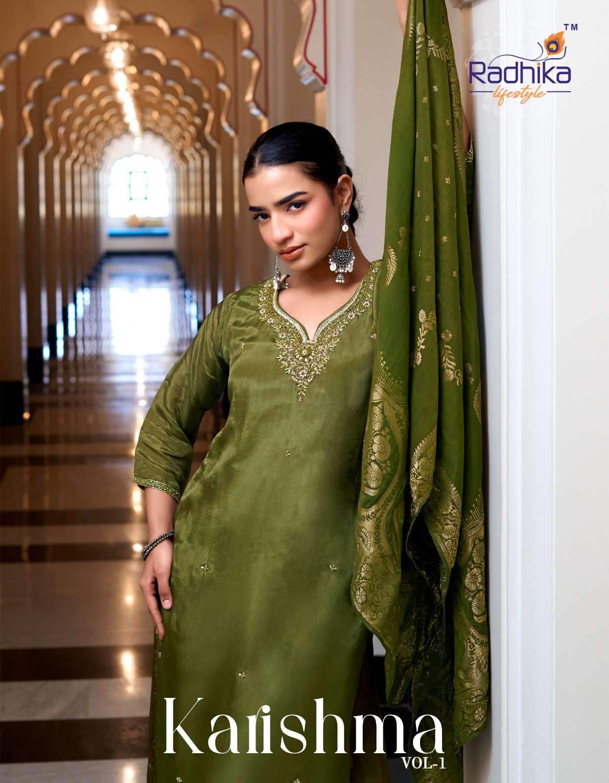 RADHIKA LIFESTYLE KARISHMA VOL 1 SILK WITH COTTON INNER KURT...