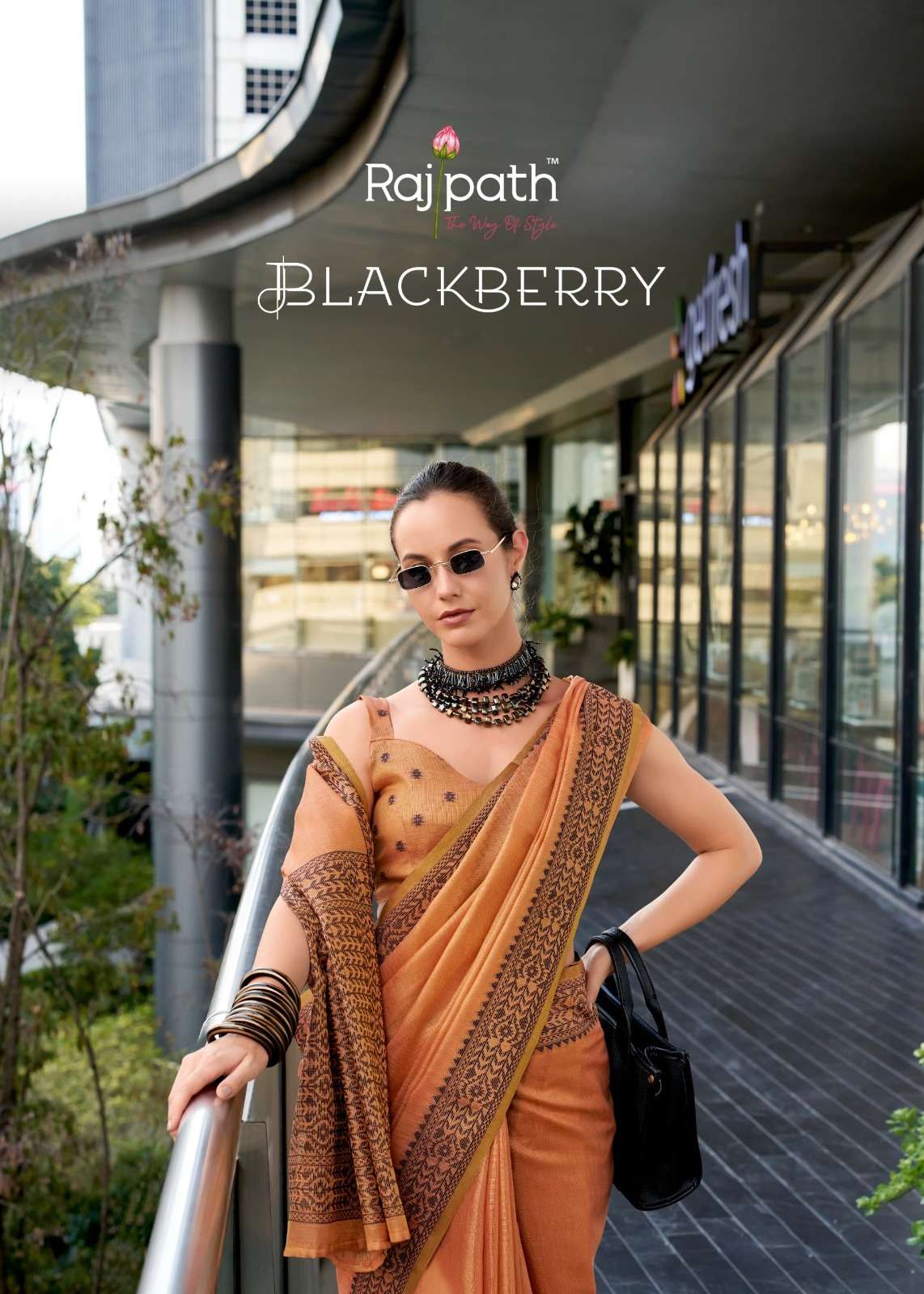 RAJPATH FABRICS BLACK BERRY PREMIUM AND HEAVY  SOFT TISSUE L...