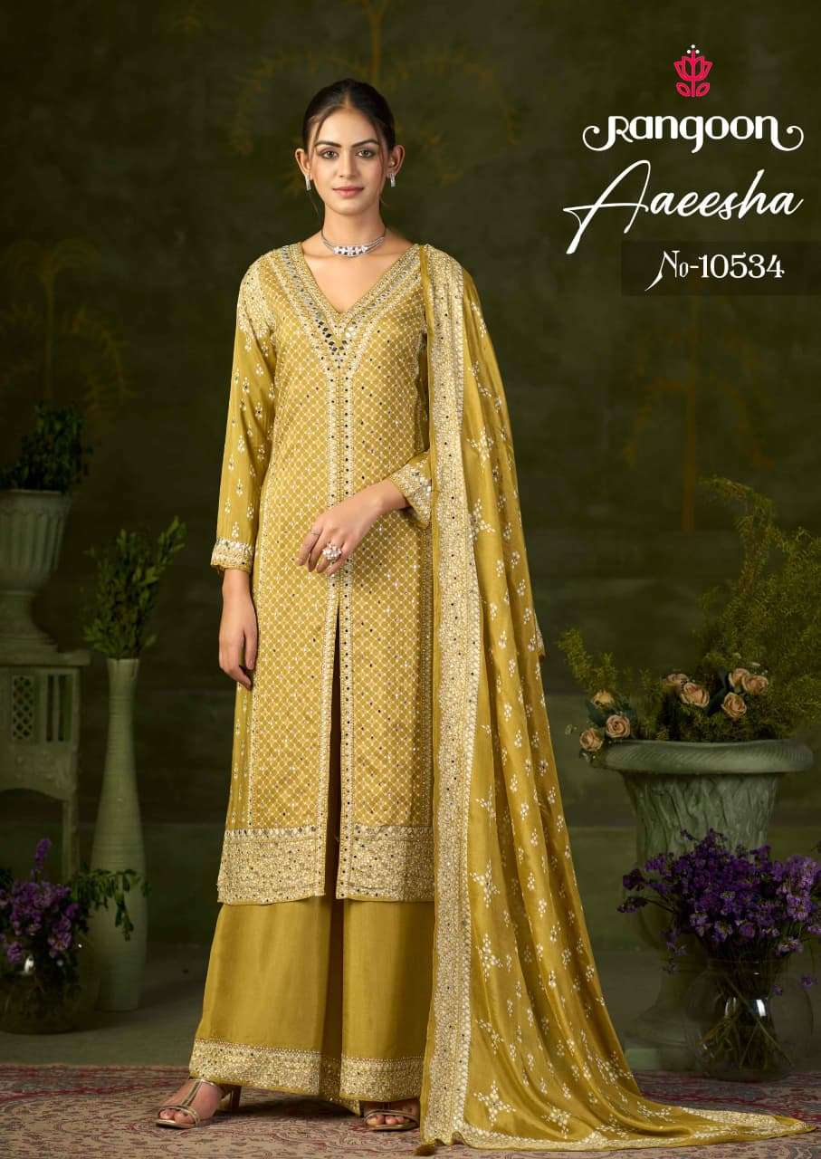 RANGOON AAEESHA MUSLIN DIGITAL PRINT WITH COTTON MAL SALWAR ...