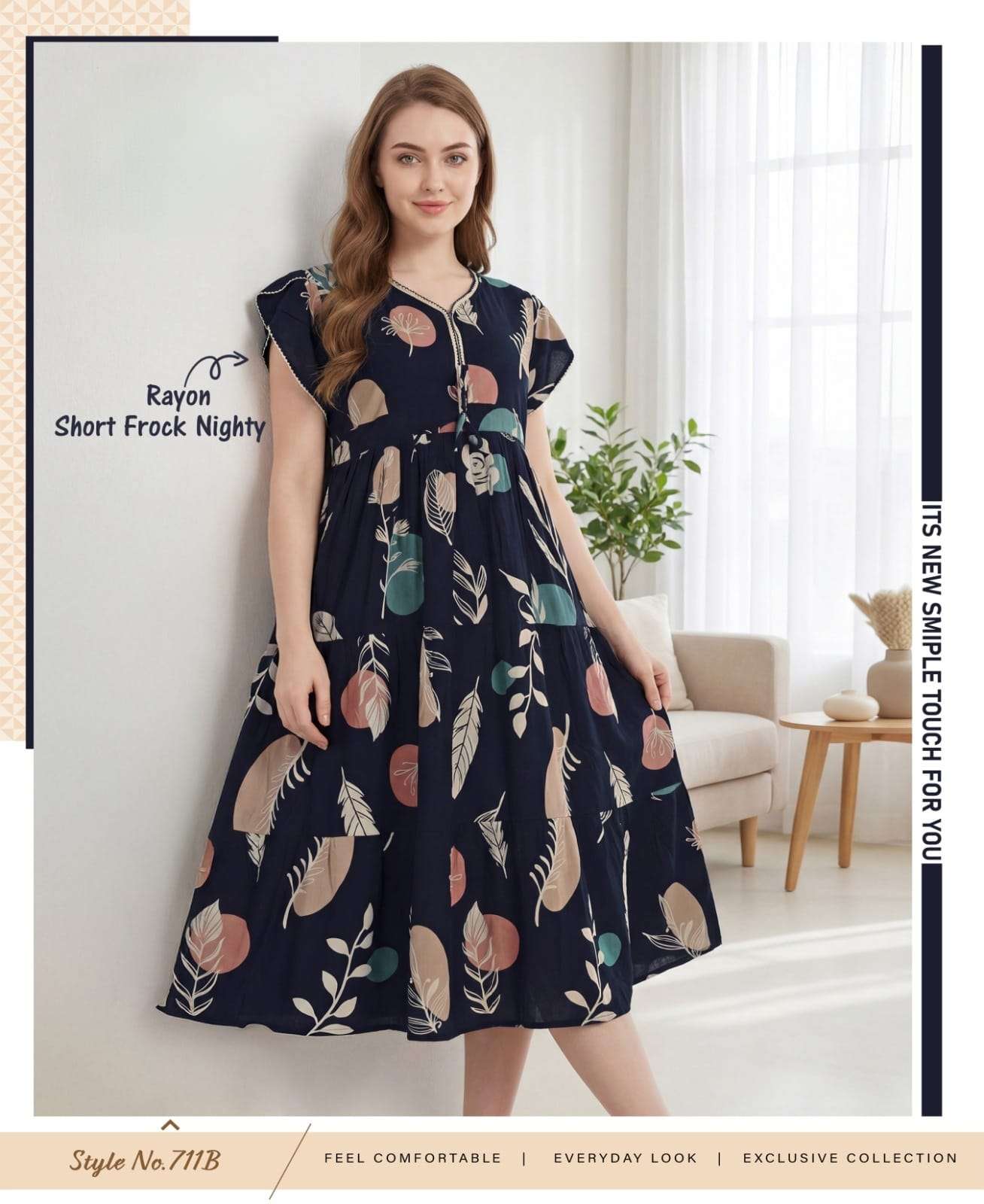 RAYON FROCK STYLE COLLECTION PREMIUM ONE PIECE KURTI RESELLE...