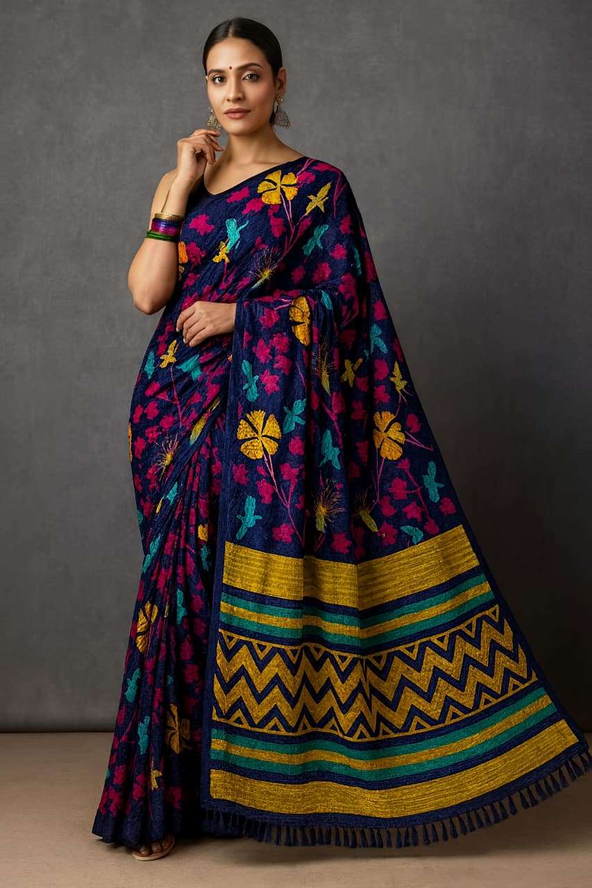  RUCHIKA ENJOY YOUR FESTIVALS WITH MUL GEORGETTE FABRIC THIS...