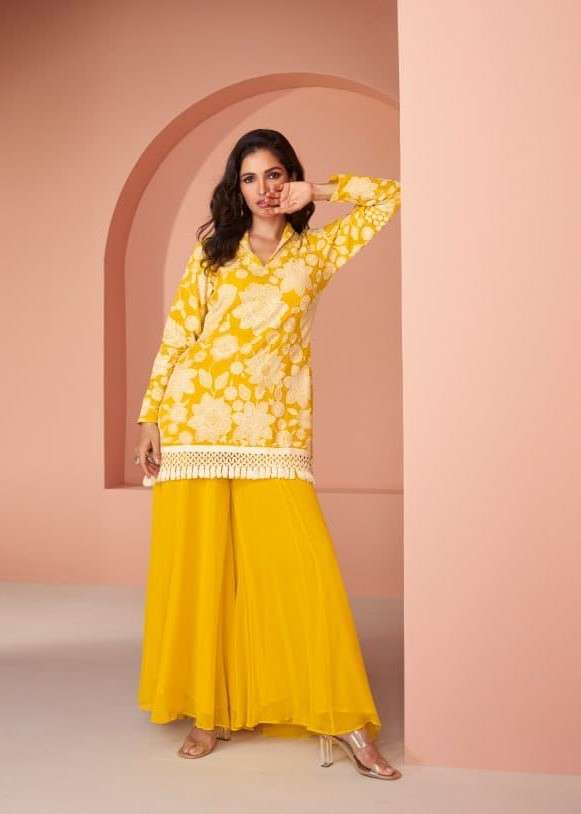 SAYURI DESIGNER INAYAA MASTER 5475 GEORGETTE WITH SEQUENCE K...