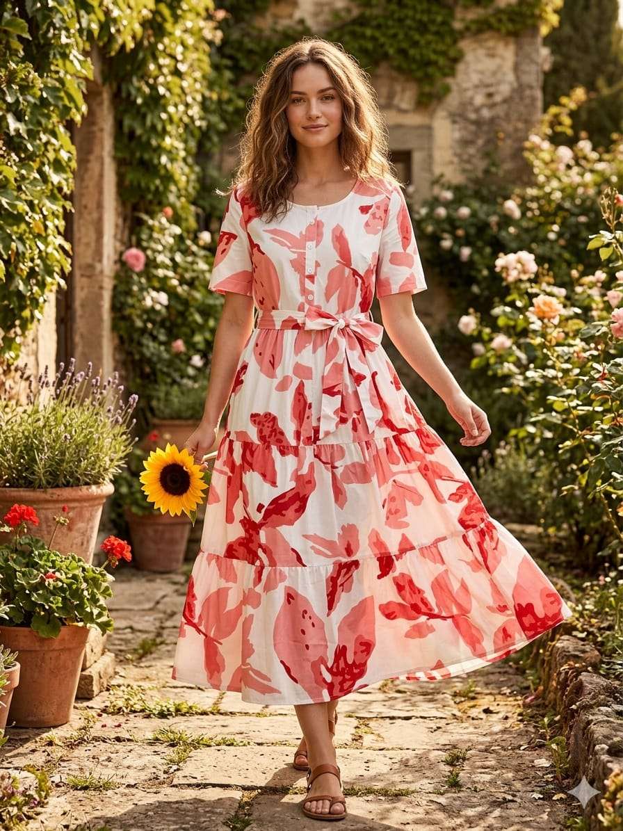 SHOWROOM RICH COLOR BEAUTIFUL MIDDY FOR ONE PIECE GIRL RESEL...