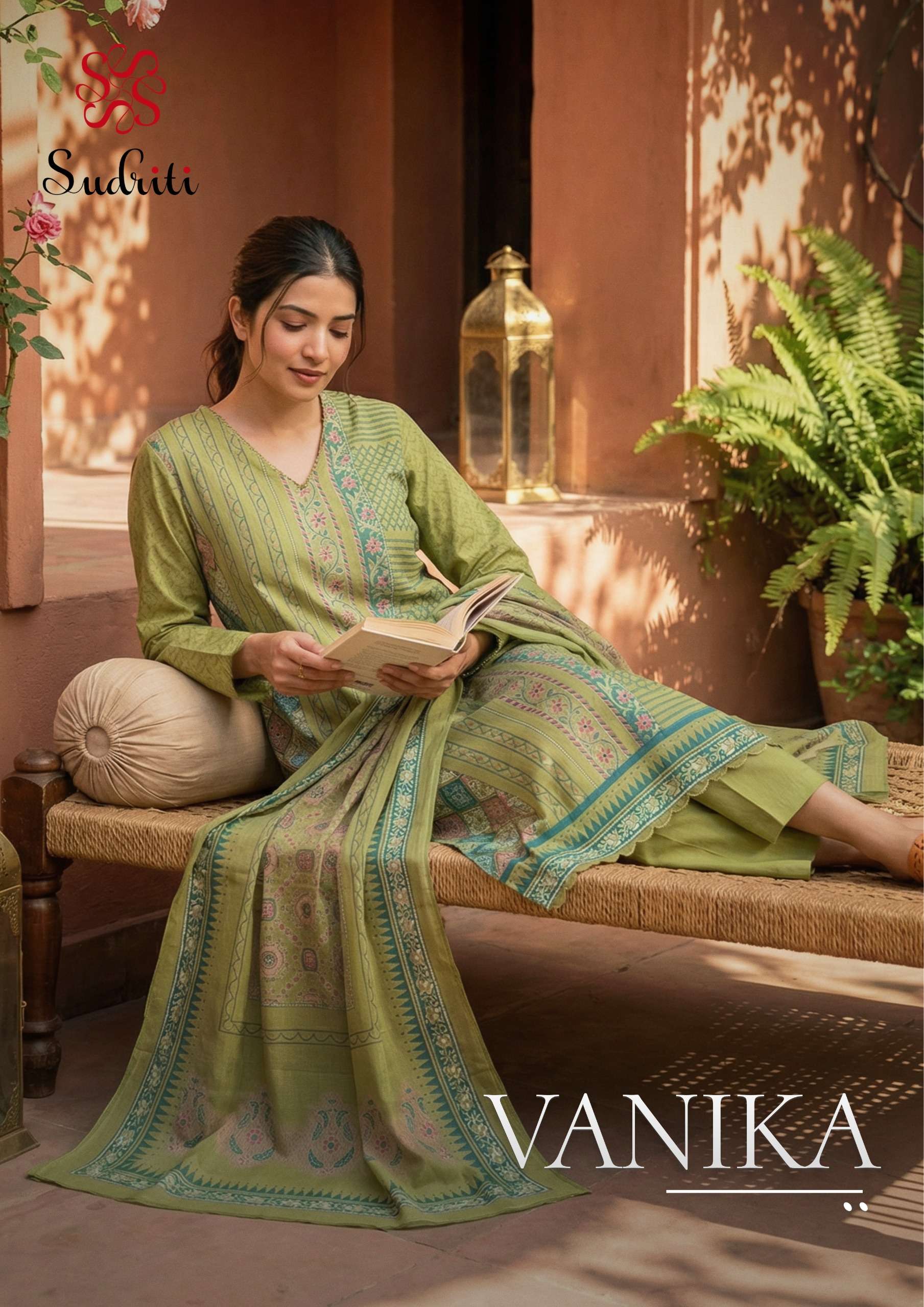 SUDRITI VANIKA COTTON LAWN DIGITAL PRINT MODAL STYLE SALWAR ...