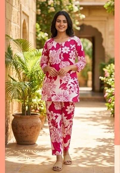 SUMMER COLLECTION 2026 SUMMER SEASON TRENDY COTTON CORD SET ...