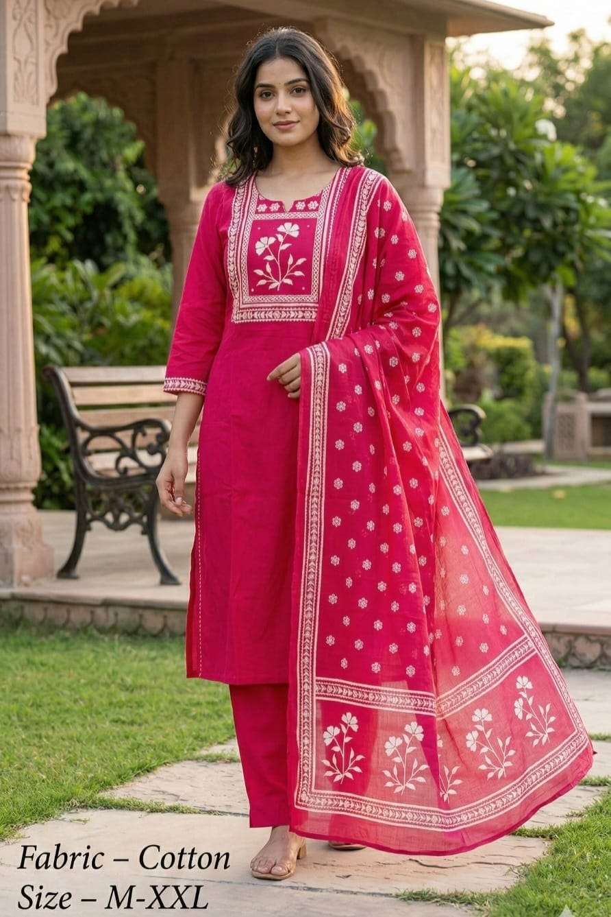 SUPER BOUTIUQE COTTON DESIGNER 3 PIECE COLLECTION WHOLESALE