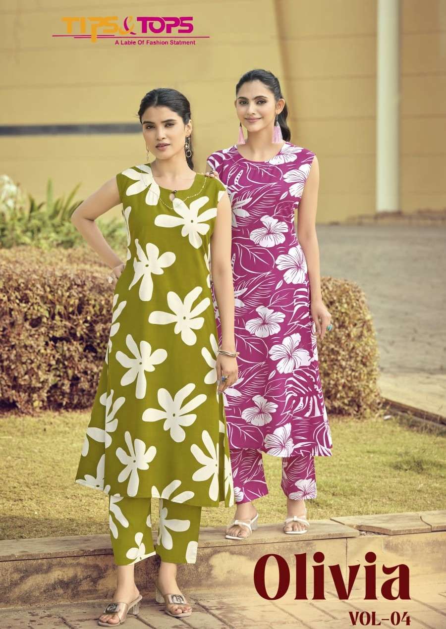 TIPS & TOPS OLIVIA VOL 4 A LINE SLEEVELESS CORD SET SPECIAL ...