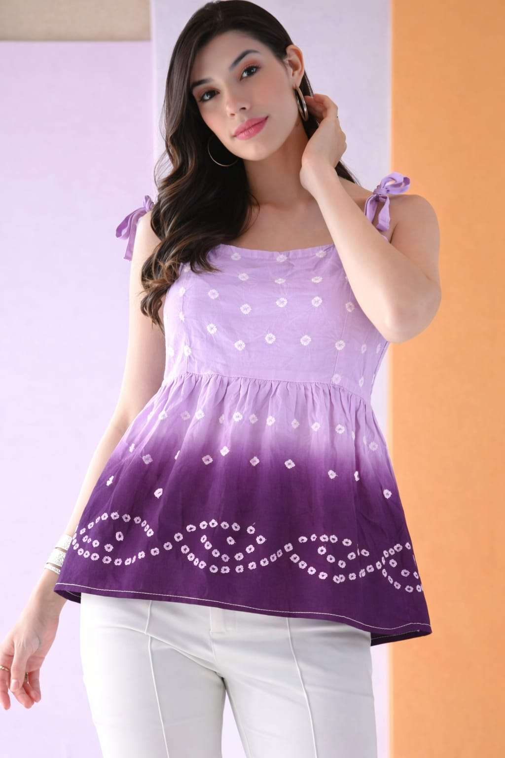 TOP COLLECTION COTTON SHORT TOP FOR GIRL OFFICE MORE REGULAR...