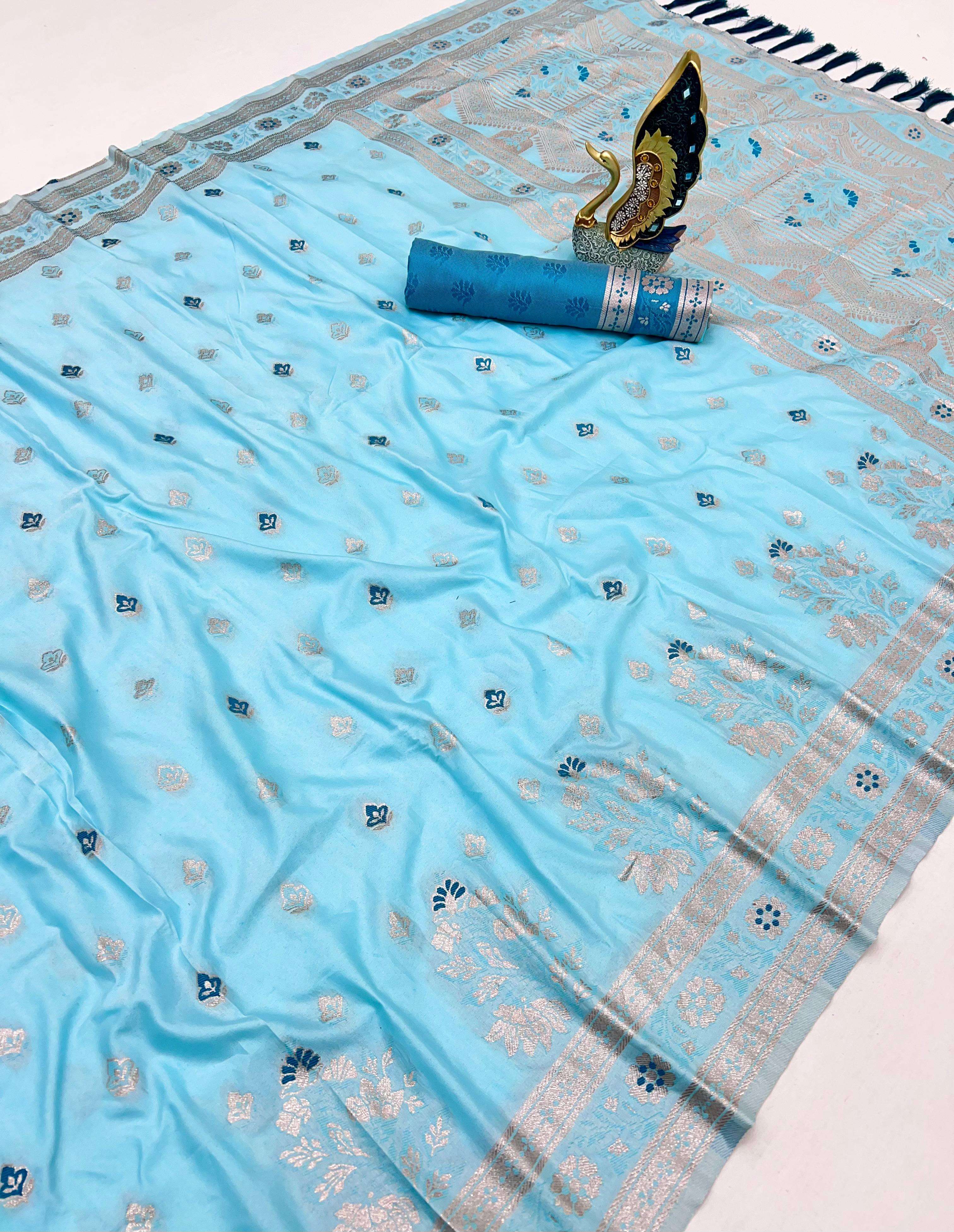 Trending Collection Laxmi  A pure and Soft silk Cotton fabri...