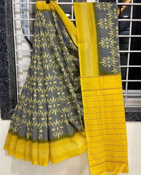 Window 08 MG267 soft and pure linen super fabric saree resel...
