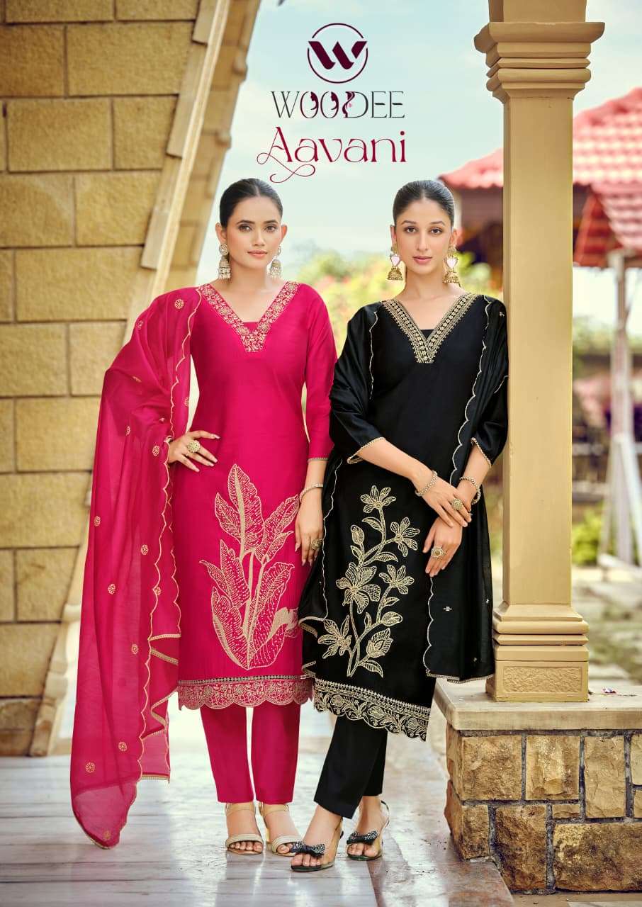 WOODEE AAVANI READYMADE 3 PCS CONCEPT WITH POCKET STYLE FUNC...