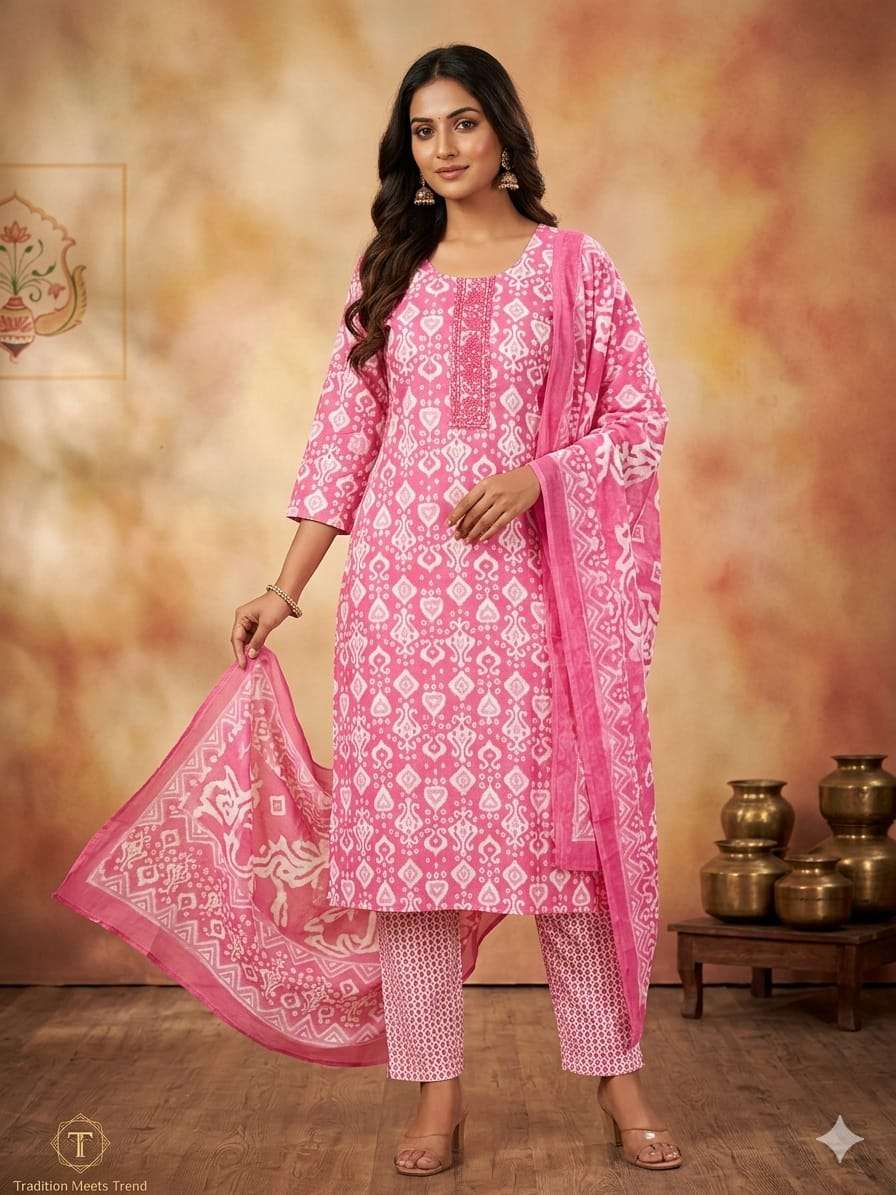 3 PIECE COLLECTION COTTON SLUB SALWAR SUIT COLLECTION DEALER