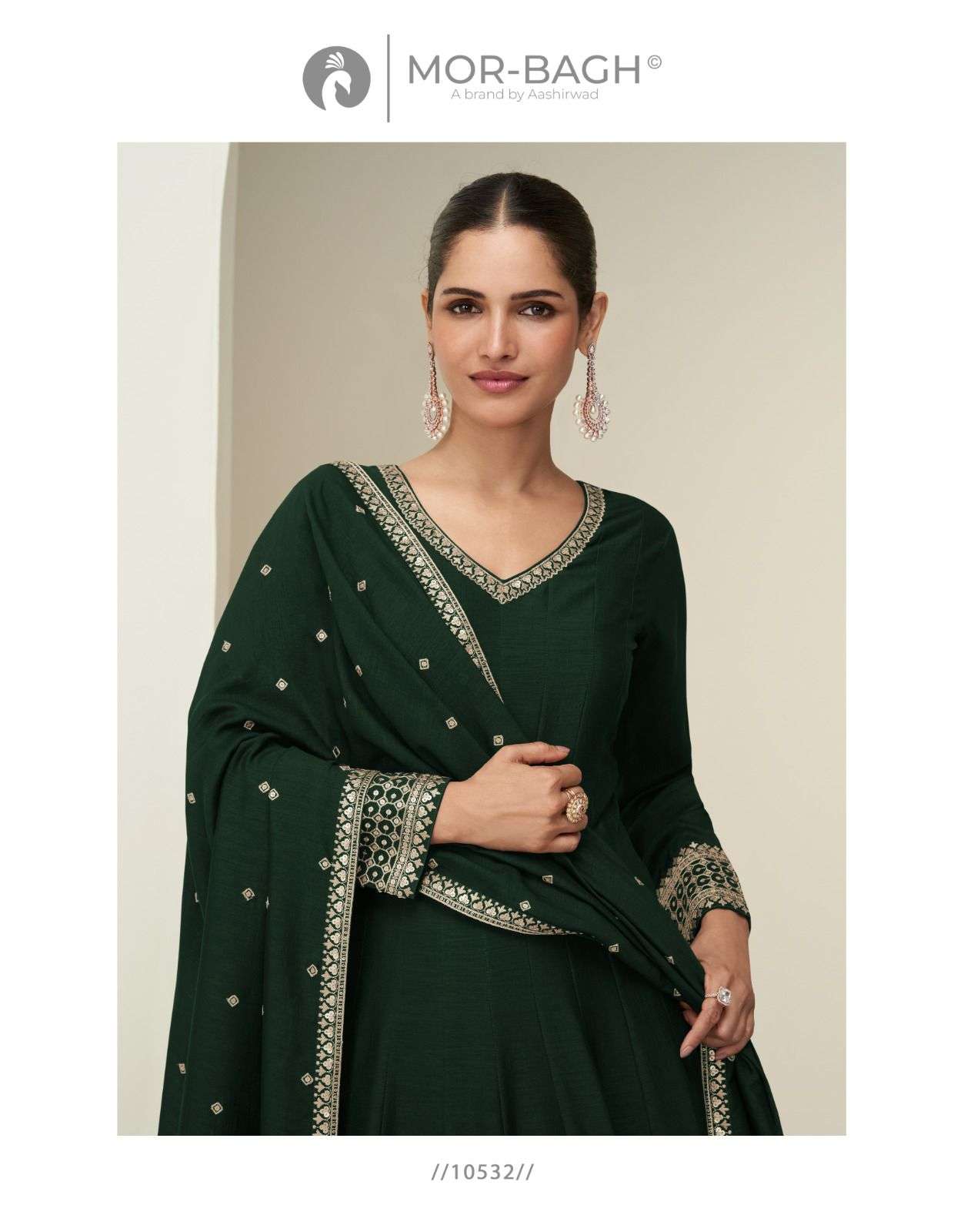 AASHIRWAD CREATION CHANDRIKA PREMIUM SILK SEQUENCE PATTERN G...