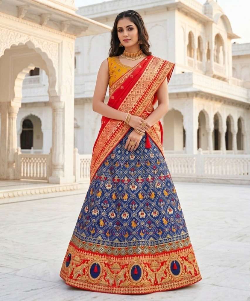  BEAUTIFUL AND ATTRACTIVE SILK FANCY FABRIC BROCADE WITH HEA...