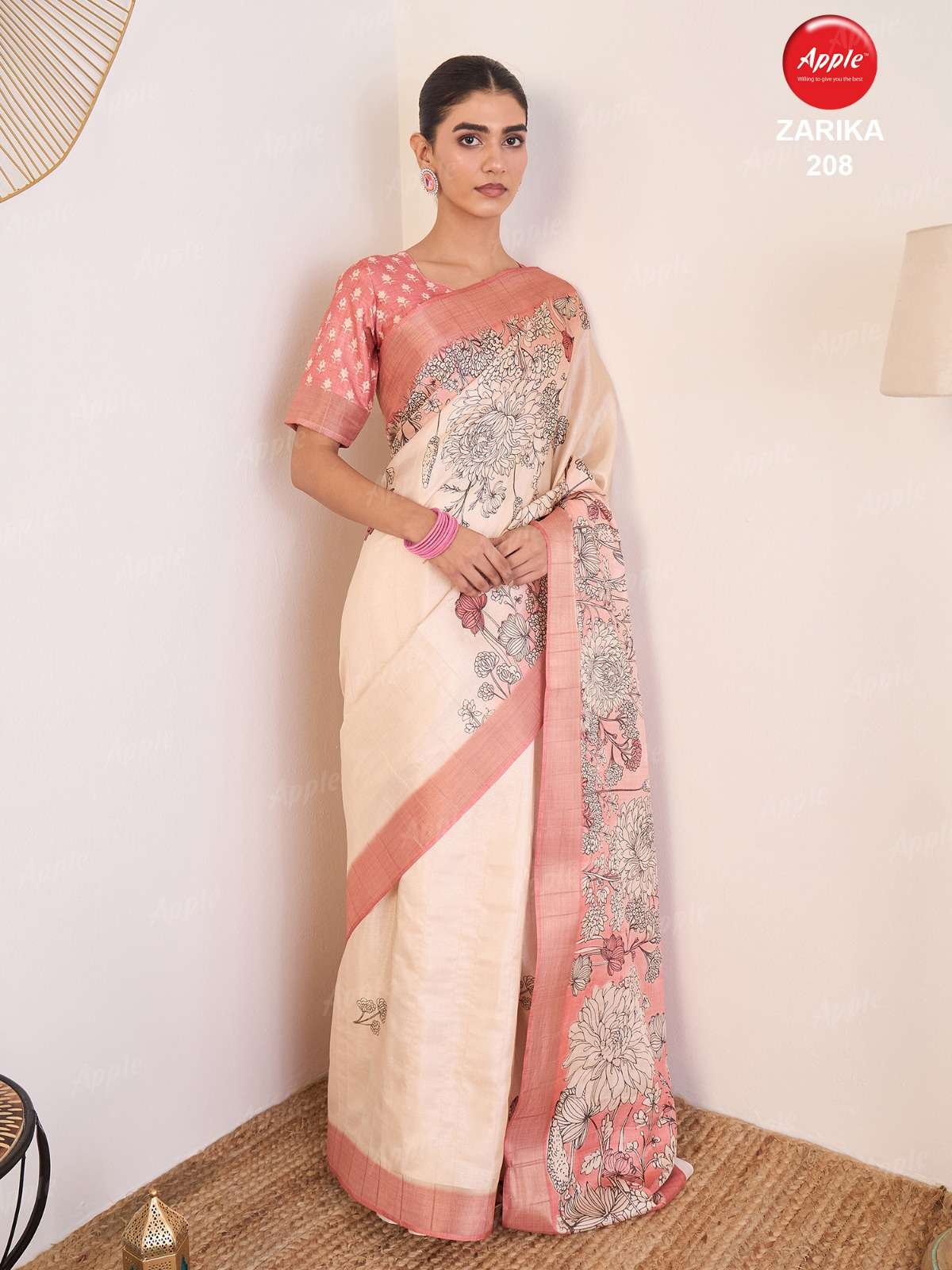 BEAUTIFUL APPLE ZARIKA VOL 2 CRAFTSMANSHIP KOTHA SILK SUPER ...