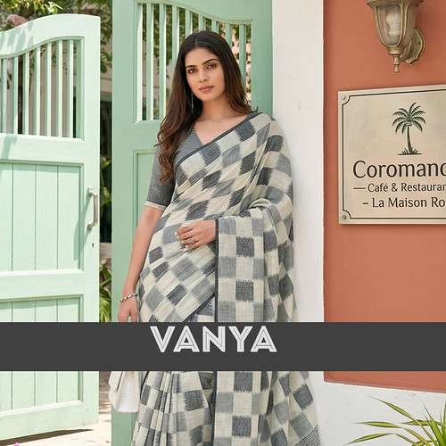  branded Astita Vanya 1001 to 1006 soft and pure Linen Cotto...