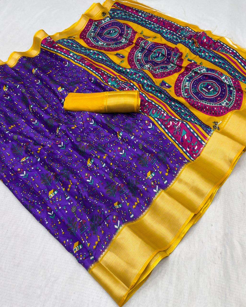 cool dola spl dola fabric with beautiful Floral butti on it ...