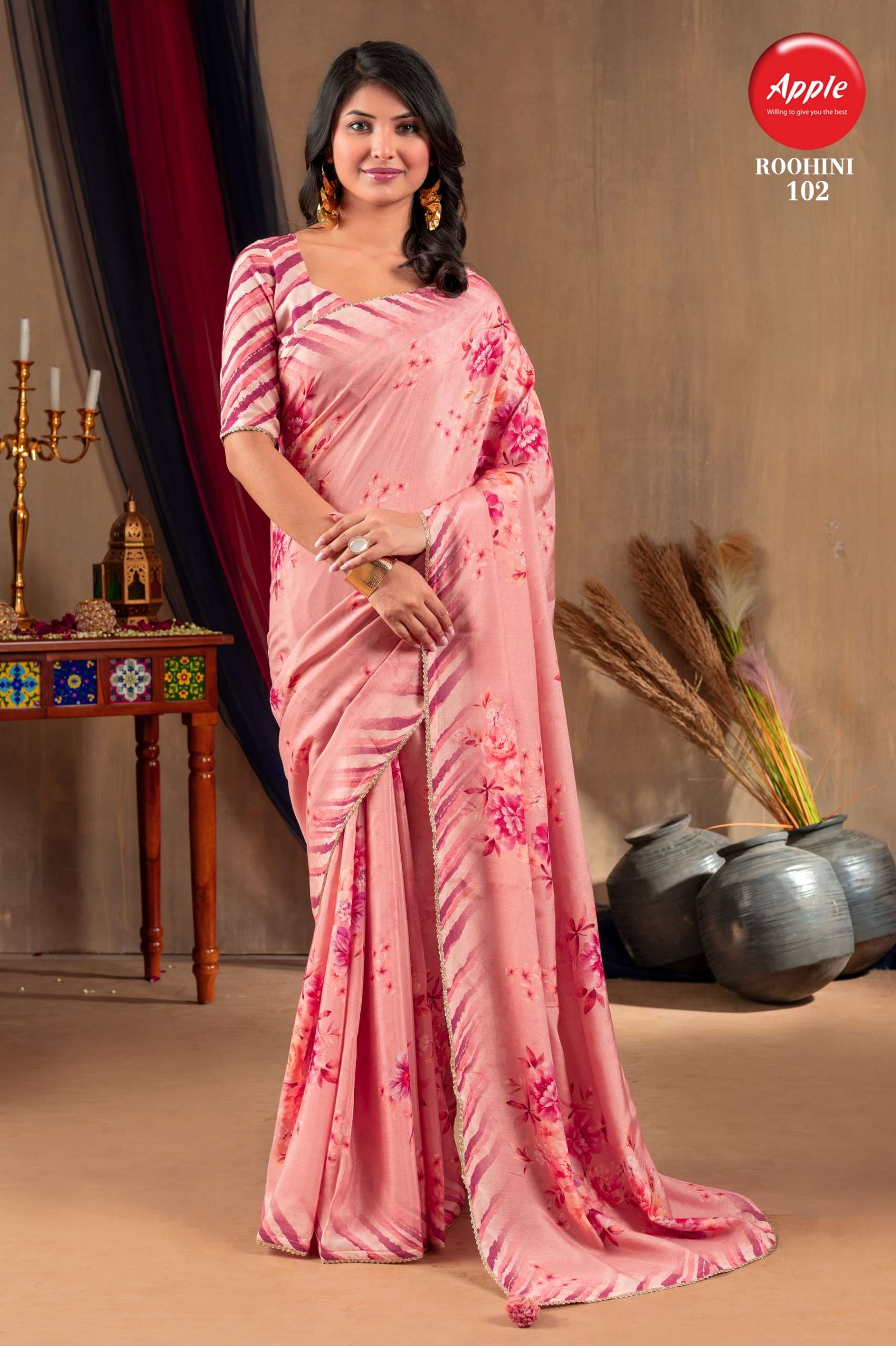 DEAL OF THE DAY FANCY APPLE ROOHINI VOL 1 SOFT SUPER VISCOSE...
