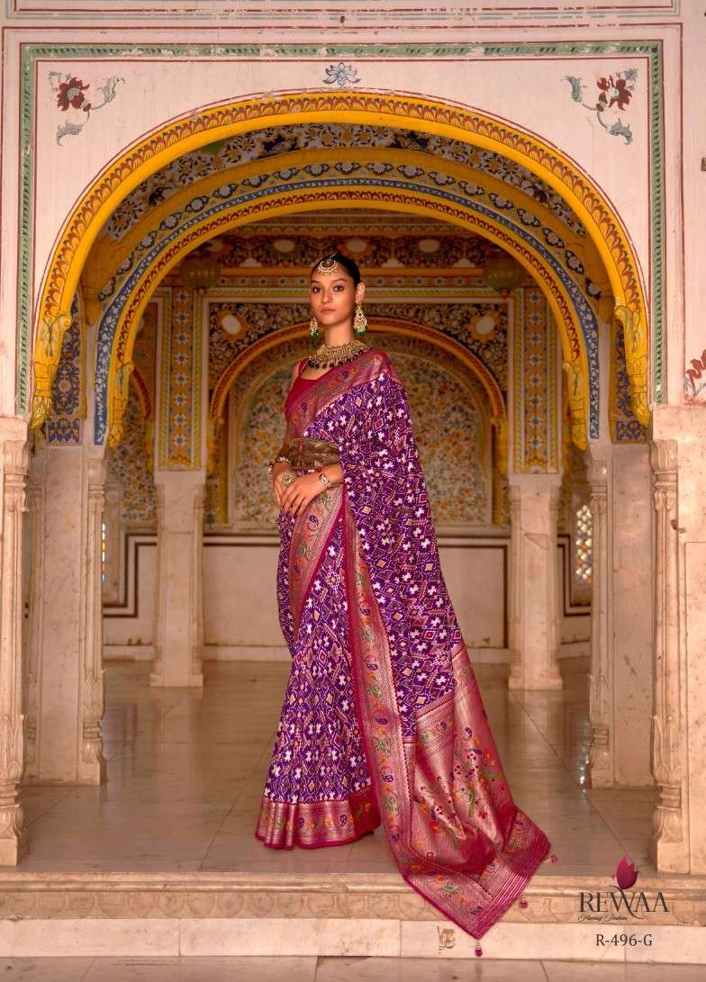 Designer Rewaa Paithani Hit High Quality Super soft and beau...