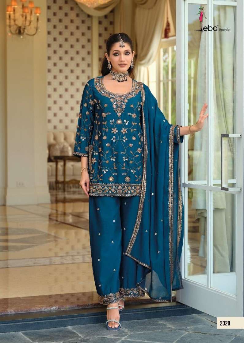 EBA TASROOP HEAVY CHINON WITH BEATS WORK SUIT FUNCTION SPECI...