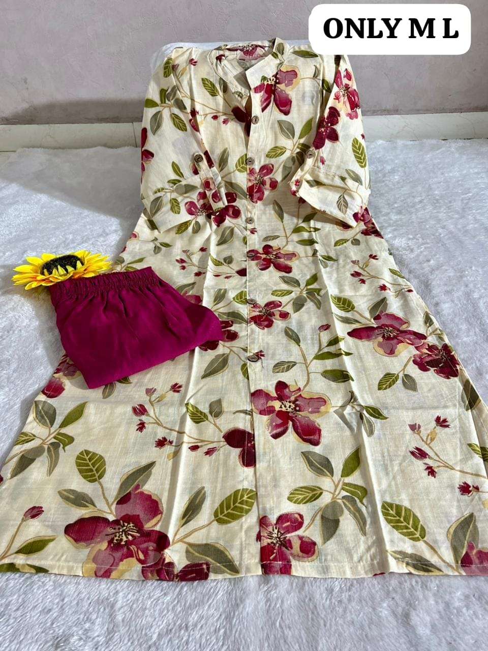 ENJOY SUMMER TRAVEL COTTON CORD SET TO PRINTED CATALOGE SURA...