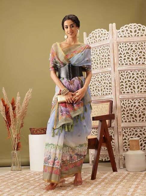 EXCLUSIVE AND BEAUTIFUL SPECIALSOFT LILAN COTTAN  WITH FANCY...