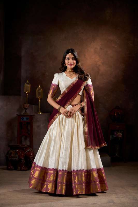 Experience Timeless Tradition Kalyani Poly Cotton soft fabr...